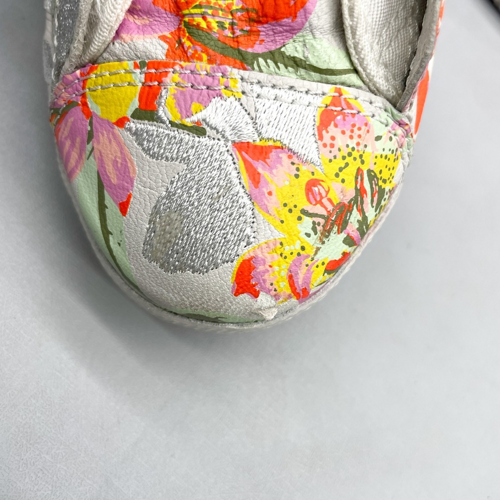 Converse PatBo Womens 8 Chuck Taylor All Star CTAS Floral Leather Sneakers Shoes - Picture 4 of 12